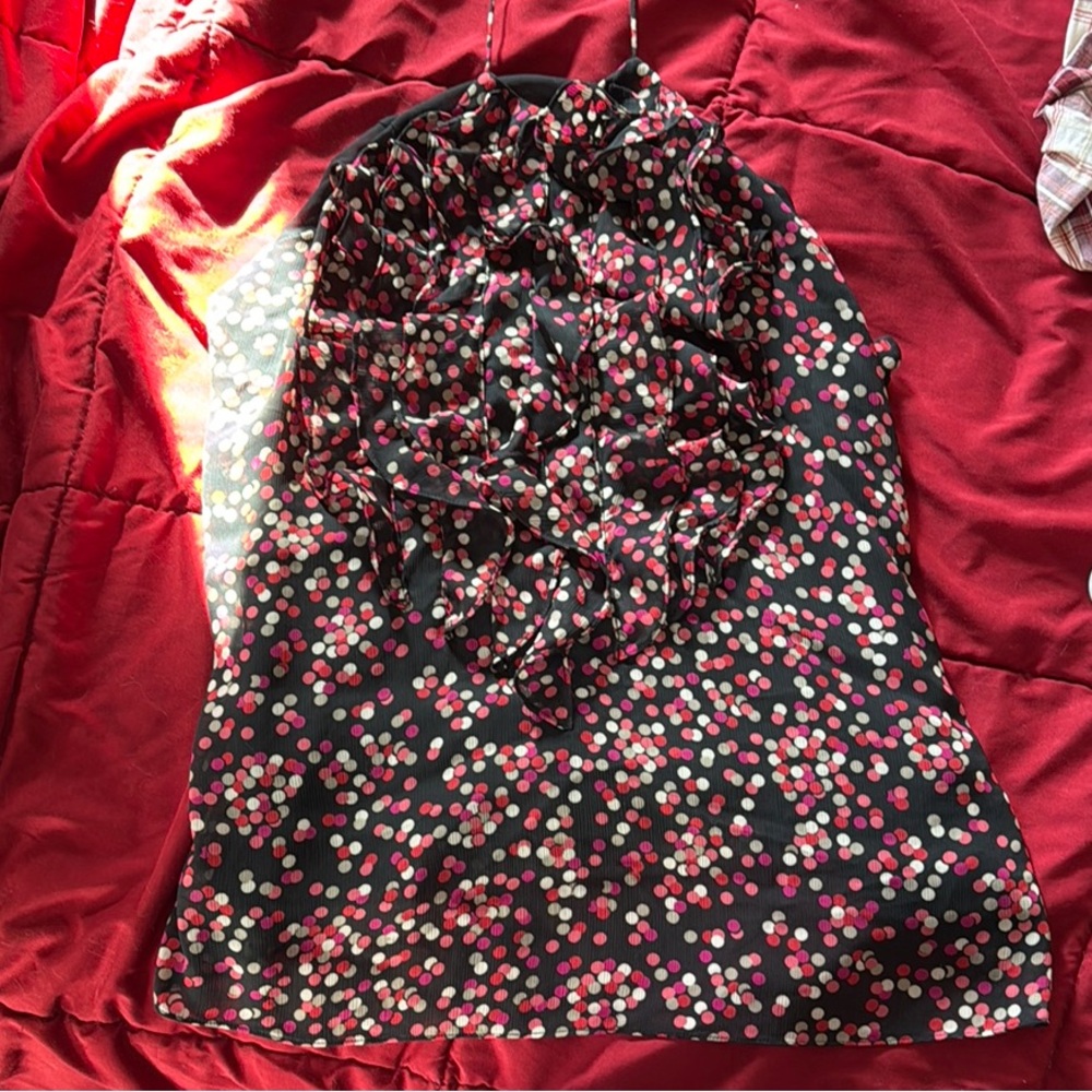 Polka Dot Halter Top
